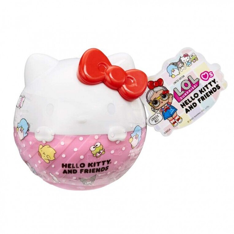 L.O.L. Surprise! Loves Hello Kitty And Friends Tots! Doll With 7 Surprises Surprise Ball - 523840EUC