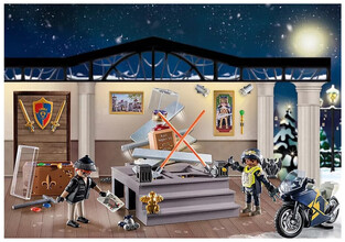 Playmobil City Action Χριστουγεννιάτικο Ημερολόγιο - Ληστεία Στο Μουσείο -  71347