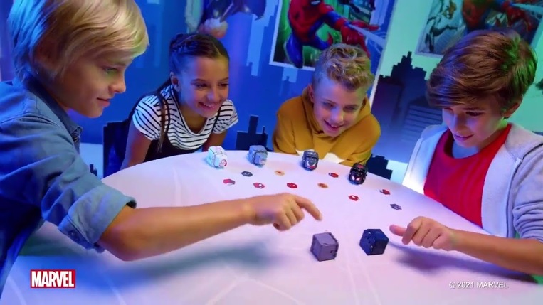 Marvel Spider-Man Battle Cubes 2-Pack, Miles Morales VS Rhino - BATC902MMR