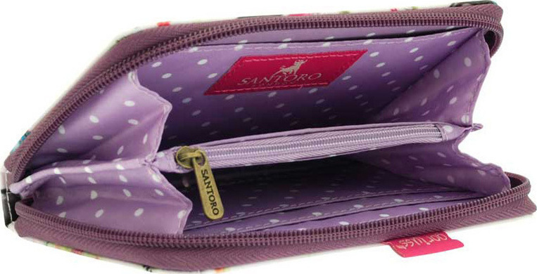 Santoro Pastel Pattern Print Ladybird Μικρό Πορτοφόλι - 420GJ04