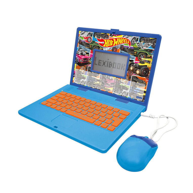 Lexibook Δίγλωσσο Εκπαιδευτικό Laptop Hot Wheels - JC598HWi8