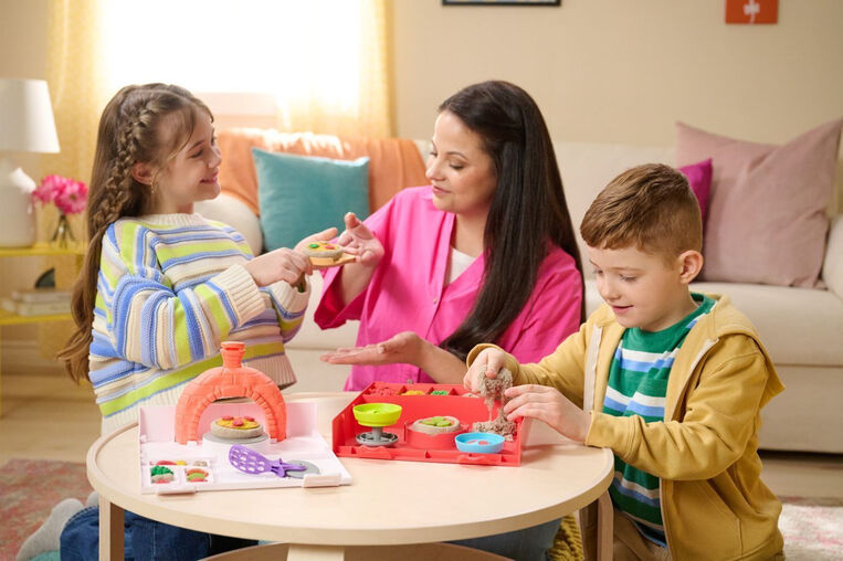 Kinetic Sand: Squish Pizza Set - 6072551