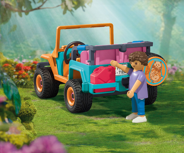 Playmobil Animals & Friends: Όχημα 4Χ4 Και Άγρια Ζώα - 71854