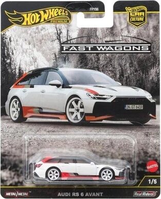 HW Premium Fast Wagons Audi RS 6 Avant - JBK51