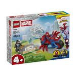 LEGO Marvel Spidey On His Motorcycle Vs. Rhino – 11206