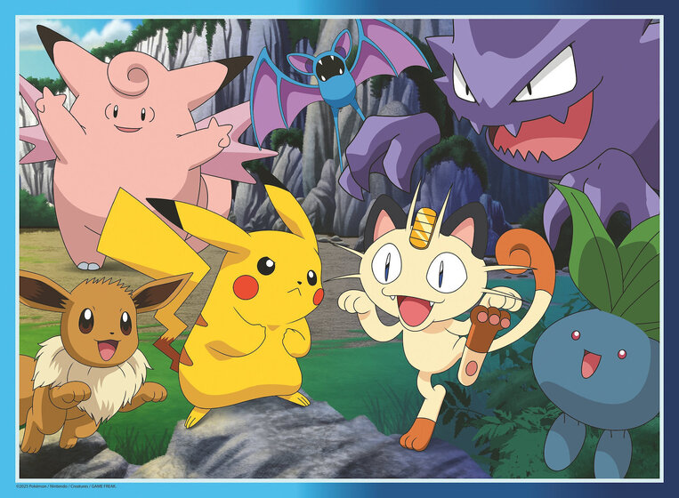 Ravensburger Puzzle 300pcs XXL Pokemon - 12004142