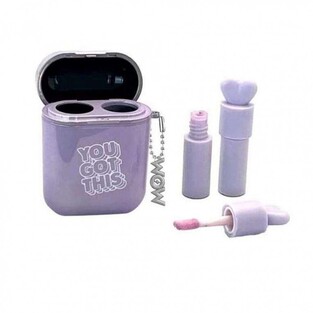 WOW Generation 3 in 1 Set Shiny Lipgloss & Highlighter Glitter Edition in Case - 3 Xρώματα - WOW00133