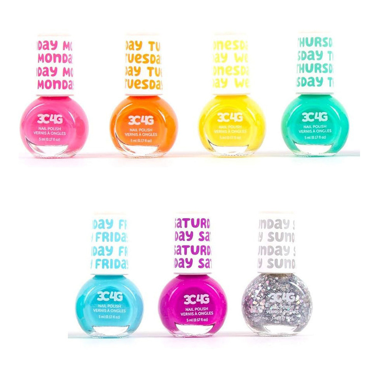 Make It Real Rainbow Days Of The Week Nail Polish - FK10007