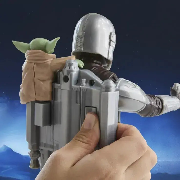 Star Wars Movie Feature Figure Mandalorian & Grogu - G2842