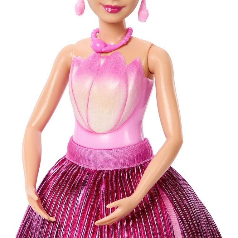 Παιχνιδολαμπάδα Barbie Petal Pop Ροζ Τουλίπα - JMF57L