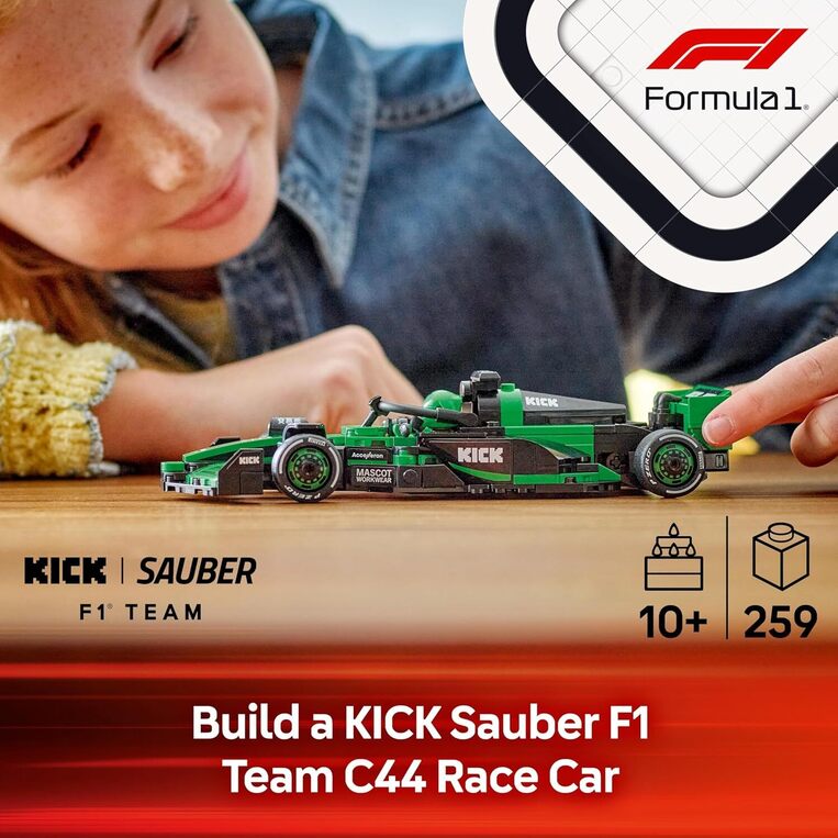 Lego Speed Champions Kick Sauber F1® Team C44 Race Car 