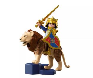 Playmobil Knights Χρυσός Ιππότης Με Λιοντάρι - 72212