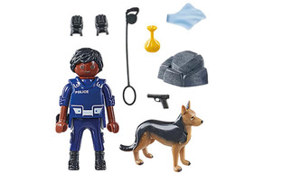 Playmobil Special Plus Αστυνομικός Με Σκύλο-Ανιχνευτή - 71162