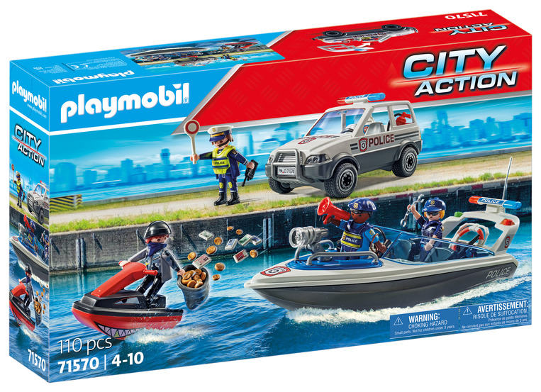 Playmobil City Action Θαλάσσια Αστυνομική Καταδίωξη - 71570