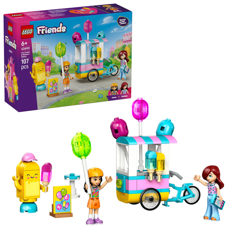 LEGO Friends Ice Cream & Balloon Stand - 42692