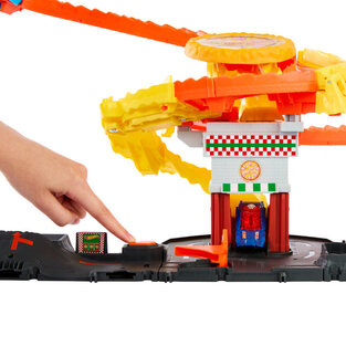 Hot Wheels Pizza Slam Cobra Attack City Πίστα Φίδι - HTN81
