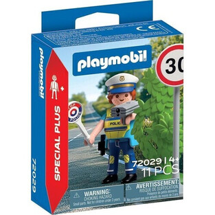 Playmobil Specialplus Αστυνομικός Με Ραντάρ Ταχύτητας - 72029