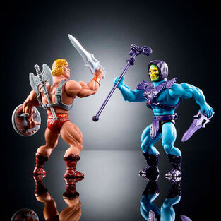 Masters of the Universe Origins 80 Anniversary Mattel He-Man and Skeletor - JFX04