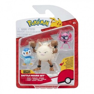 Pokemon 3 Figure Battle Pack Piplup, Primeape, Impidimp - PKW4088