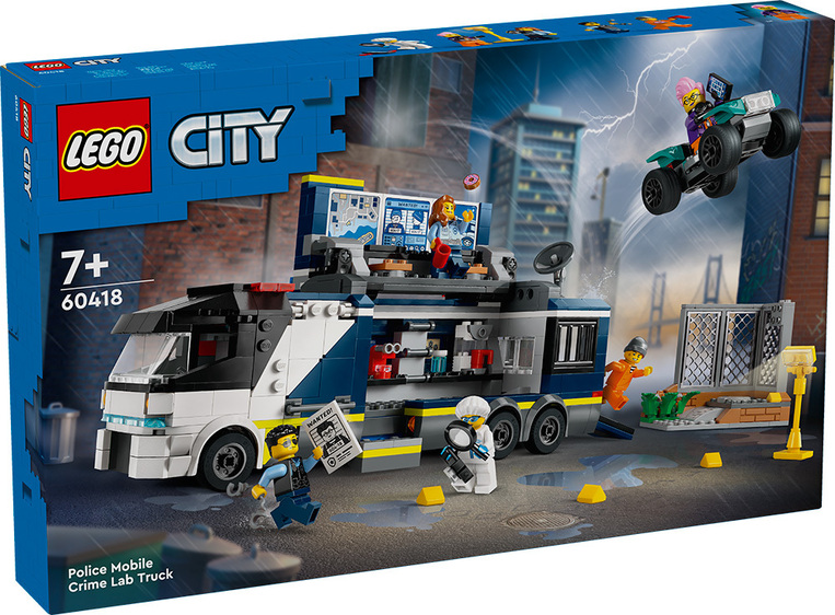 Lego City Police Mobile Crime Lab Truck - 60418