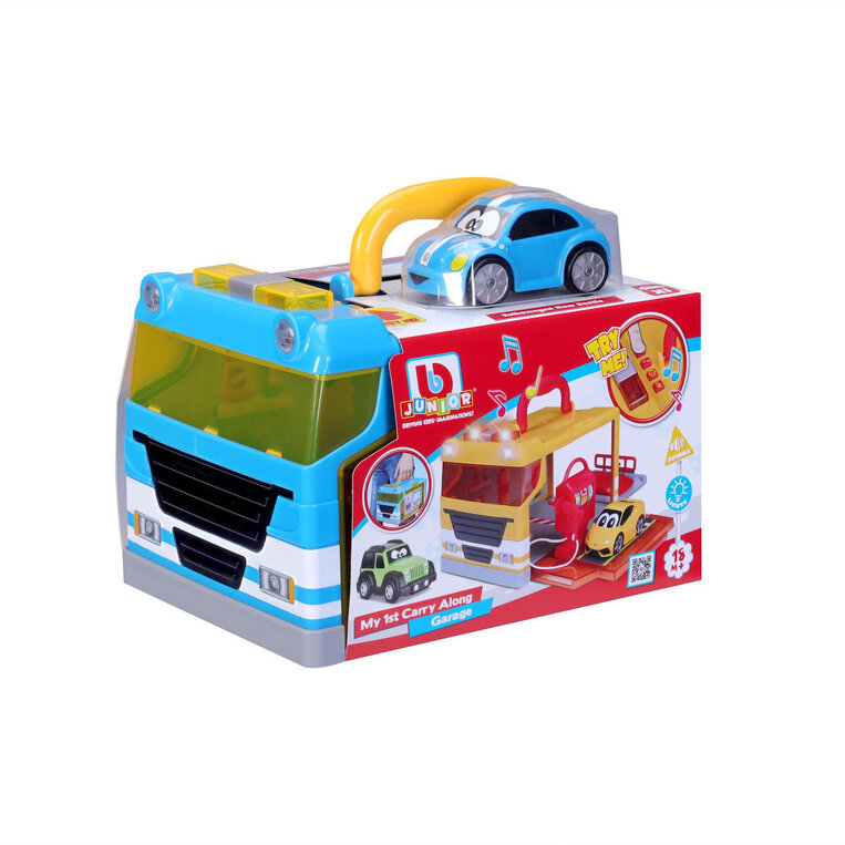 Bburago My 1st Carry Along Garage (Blue) - 16/88621