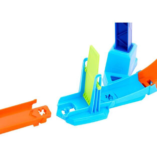 Hot Wheels Stunt Tracks - Corkscrew Jump Champion Playset - JLM91