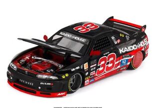 Mini GT - Nissan Skyline GT-R ( R33 ) Black Kaido Cat - MGTKHMG276