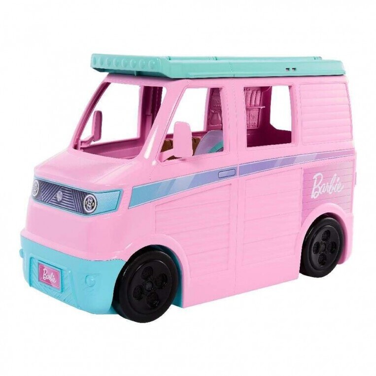 Barbie Dream Land Road Trip Τροχόσπιτο Σετ Παιχνιδιού με 20 Αξεσουάρ - JMK45