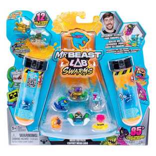 Mr. Beast Lab Swarms Mini Figures 12-pack Atomic Series 3 cm - MOTO24749