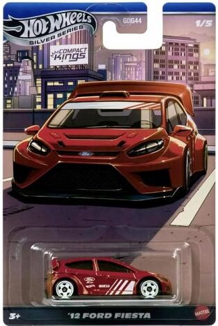 Hot Wheels Silver Series Compact Kings '12 Ford Fiesta - JKX58