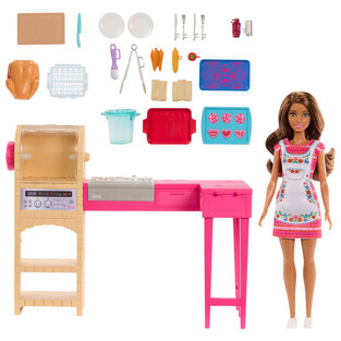Barbie & Teresa Recipe For Friendship Teresa Doll & Kitchen Playset - JCT06