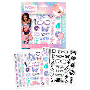 WOW Generation Tattoo Παιδικό Σετ + 50 Τατουάζ - WOW00016