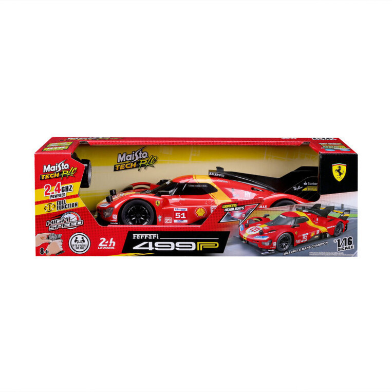 Τηλεκατευθυνόμενο - Ferrari 499P (2023 24H Le Mans Champion) - 1:16 - 49/82861