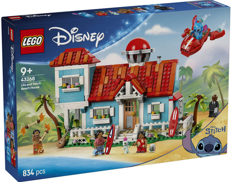 Lego Disney Classic Lilo And Stitch Beach House 