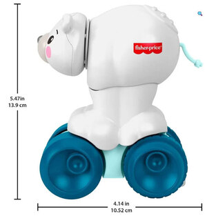 Fisher Price Crawl-After Polar Bear Πολική Αρκουδίτσα Με Κίνηση - JDL63