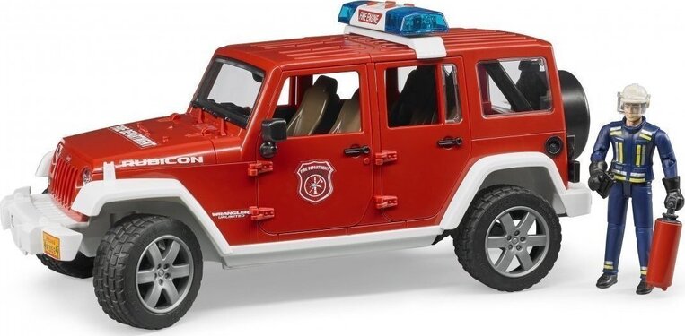 Bruder Πυρεσβεστικό Jeep Wrangler Unlimited Rubicon 1:16 - BR002528
