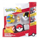 Pokemon Clip 'N' Go Ζώνη, Poke Balls και Φιγούρα Chimchar - PKW4168