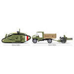 Sluban Army Assault Tank WWII - Mark Vs Set - M38-B1296