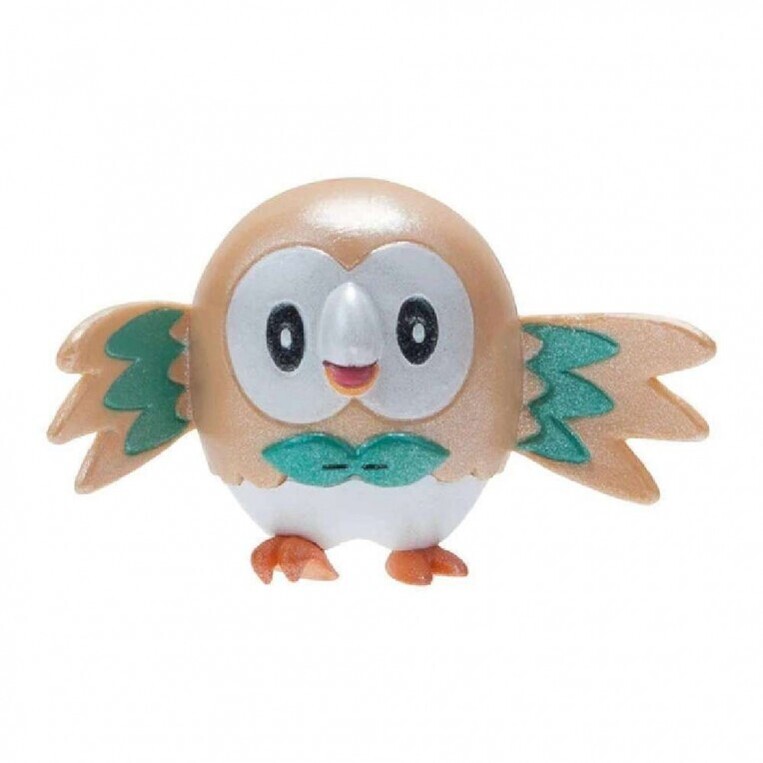 Pokemon 3 Φιγούρες Μάχης Evolution Pack Rowlet, Dartrix, Decidueye - PKW3212