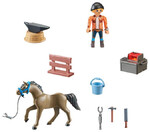 Playmobil Horses Of Waterfall Ο Πεταλωτής Ben Με Το Άλογο Achilles - 71357