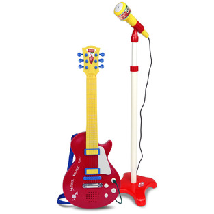 Bontempi Electronic Rock Guitar With Stage Microphone - 245832