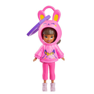 Polly Pocket Κούκλα Με Φουτεράκι Λαγουδάκι - HRD63