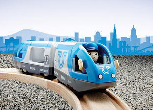 Brio Επιβατικό Τρένο με Μπαταρία - 33506