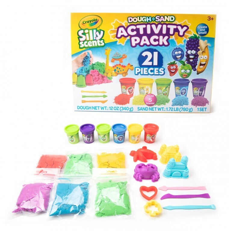 Crayola Silly Scents Dough And Sand - FK2339