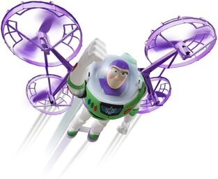 Toy Story 5 Flying RC Hi-Tech Edition Buzz Lightyear Action Figure - JKV53