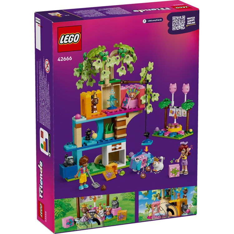 LEGO Friends Cat Birthday Party & Tree House - 42666 
