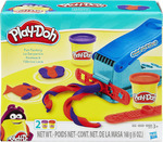 Play-Doh Basic Fun Factory Πλαστελίνη Πρέσσα Με 2 Βαζάκια - B5554
