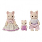 Sylvanian Families Οικογένεια Γατών Φλοράλ Τριάδα - SF5769