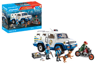 Playmobil City Action Όχημα Χρηματαποστολής - 71597