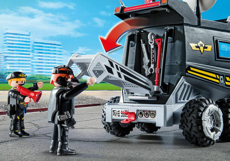 Playmobil City Action Θωρακισμένο Όχημα Ειδικών Αποστολών – 9360
